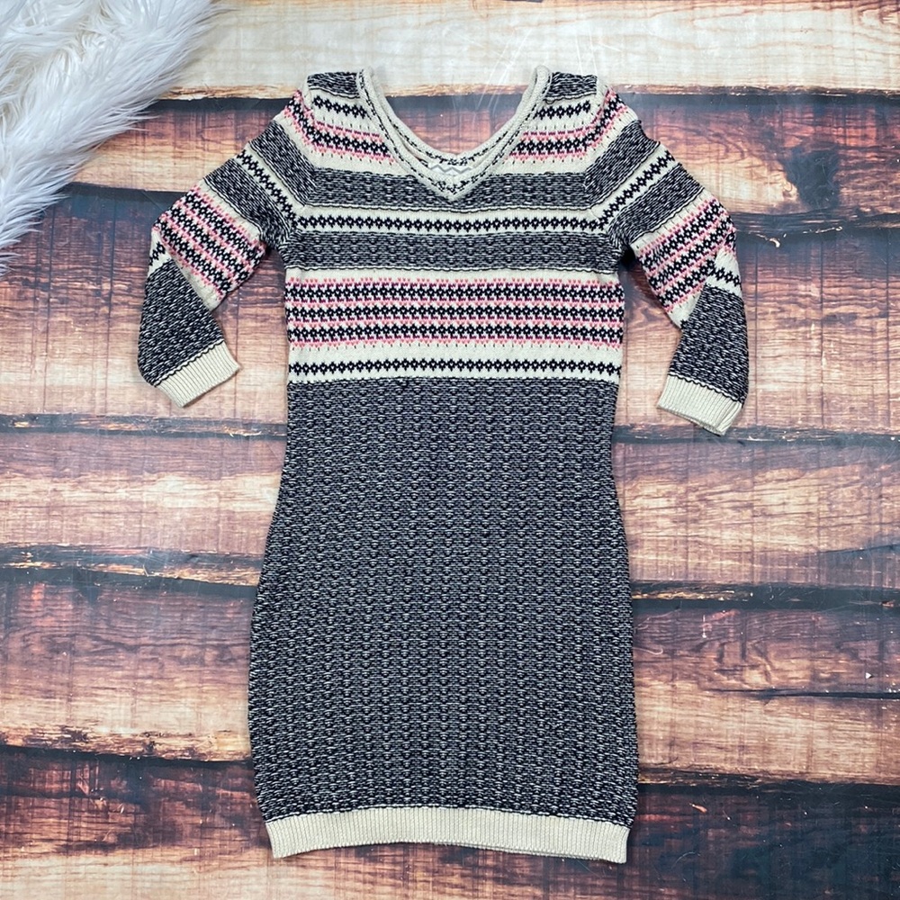 Striped Sweater Dress